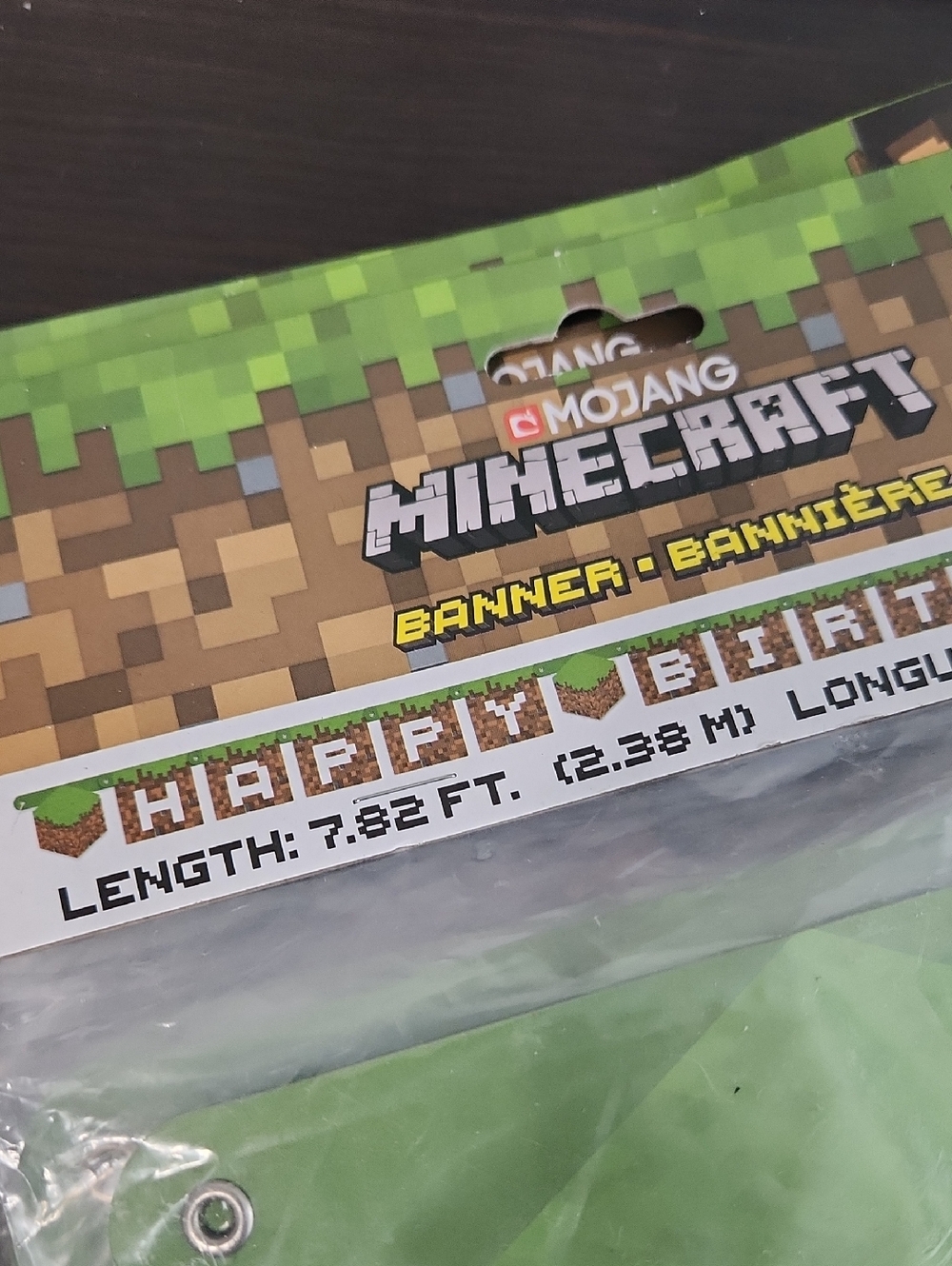 Minecraft Birthday Banner + 24 Loot Bags - Picture 2 of 3